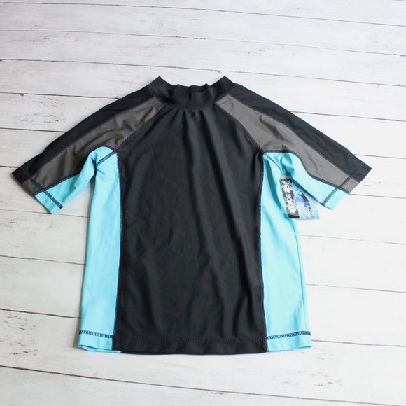Joe Boxer Boy's Rash Guard Swim Shirt Size M 10 12 UPF 50 Sun Protection - Picture 2 of 7